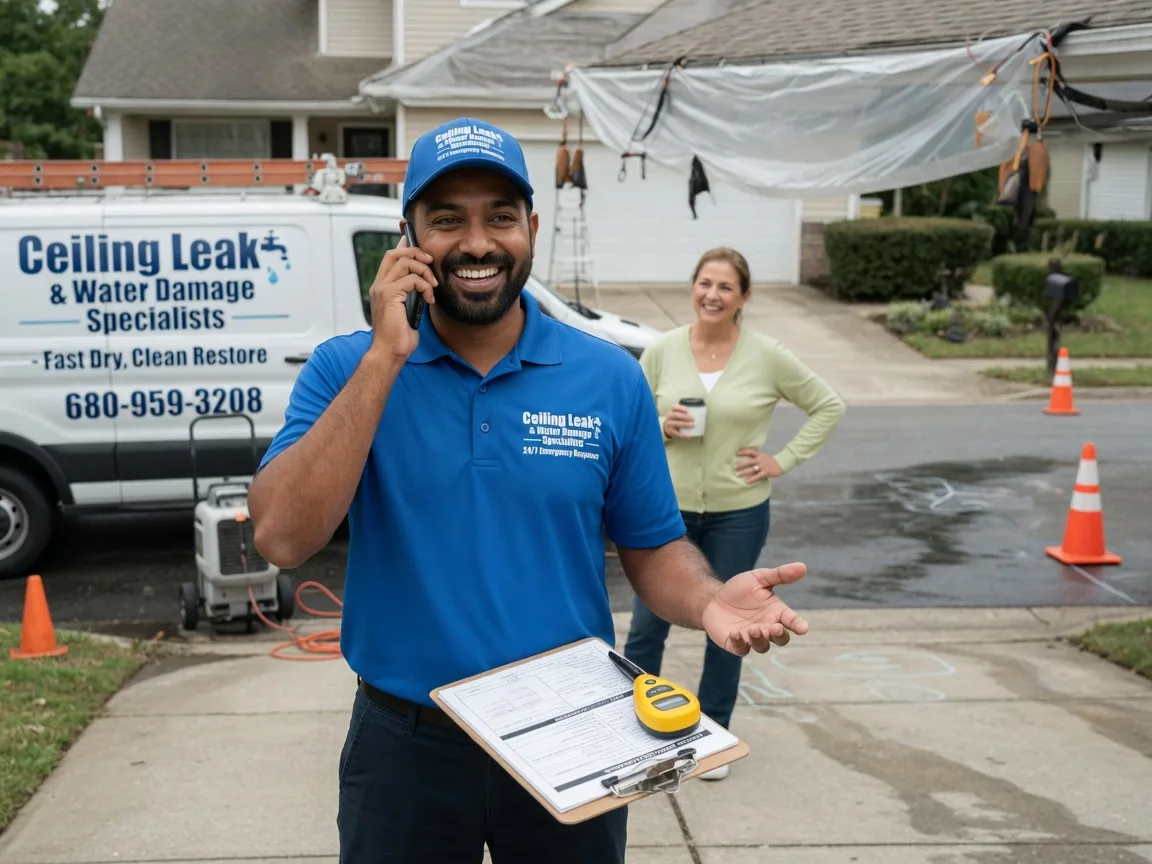 Ceiling Leak Cleanup Lancaster, MO FAQs